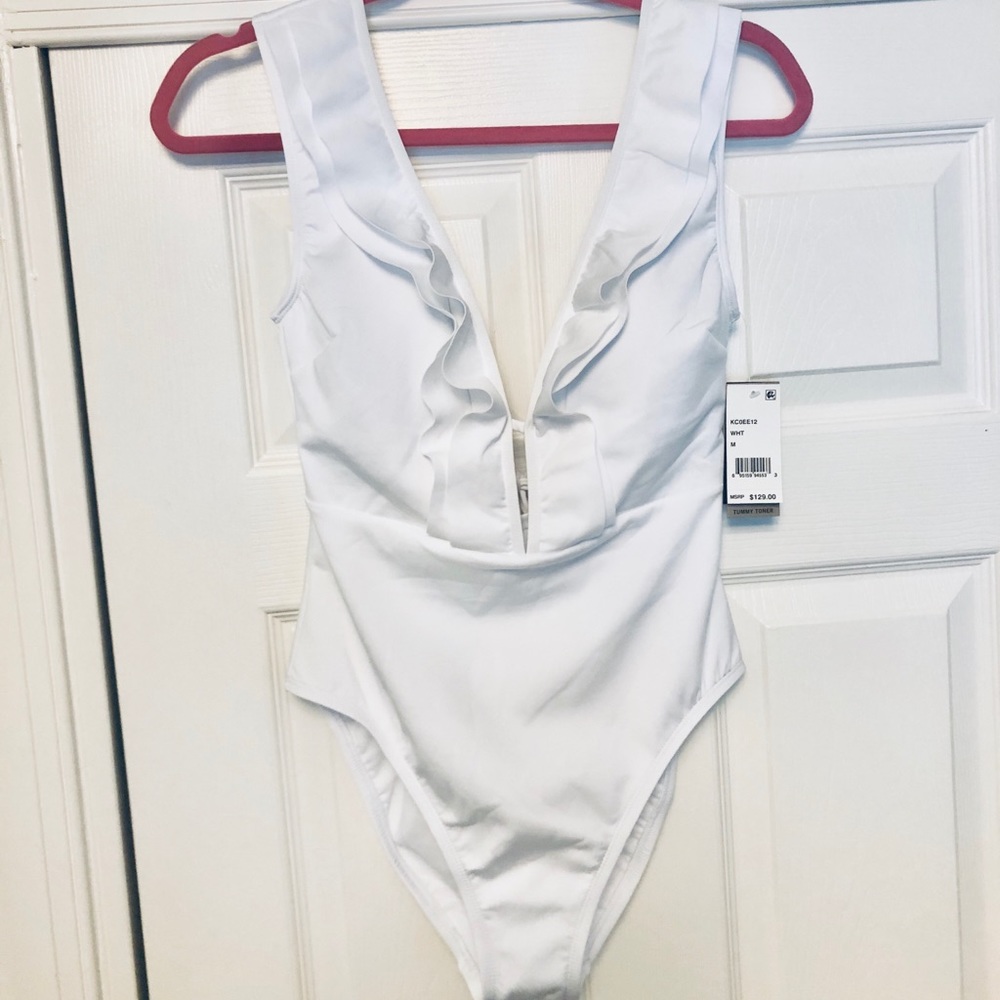 Kenneth Cole - Tummy Toning Bathing Suit- M